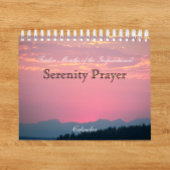 Inspirerend Serenity Prayer Natuur en Landschap Kalender