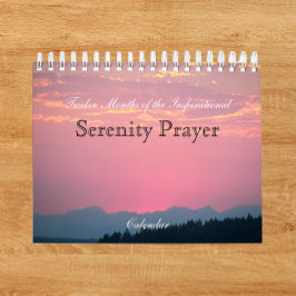 Inspirerend Serenity Prayer Natuur en Landschap Kalender