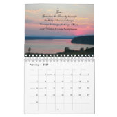 Inspirerend Serenity Prayer Natuur en Landschap Kalender (Feb 2027)