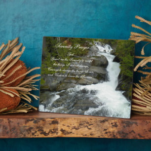 Inspirerend Serenity Prayer Waterval Fotoplaat