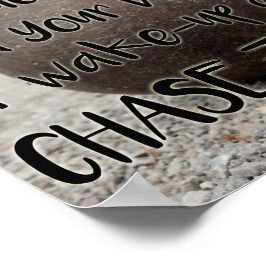 Inspirerend Shot Put Throw Poster (Hoek)