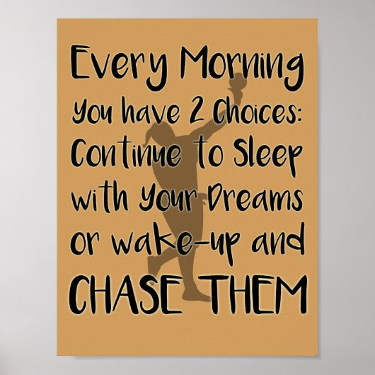 Inspirerend Shot Put Throw Poster (Voorkant)