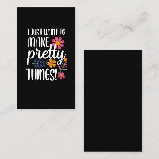 Inspirerend sloopwerker visitekaartje (Voorkant / Achterkant)