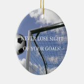 Inspirerend Soccer Goals Ornament (Rechts)