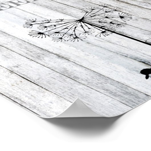 Inspirerend - sommigen zien een onkruid, anderen z poster (Hoek)