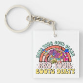 Inspirerend Soul Clean Wordart Sleutelhanger (voorkant)