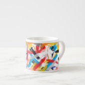 Inspirerend spatten van espresso kop (Voorkant rechts)