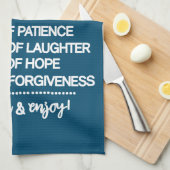 Inspirerend speciaal recept voor een happy home theedoek (Quarter Fold)