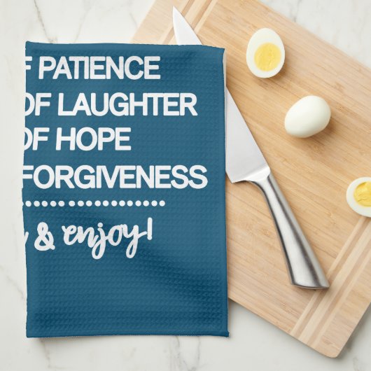 Inspirerend speciaal recept voor een happy home theedoek (Quarter Fold)