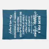 Inspirerend speciaal recept voor een happy home theedoek (Horizontaal)