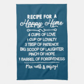 Inspirerend speciaal recept voor een happy home theedoek (Verticaal)