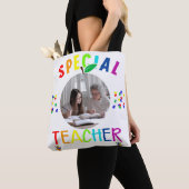 Inspirerend speciale leraar foto tote bag (Dichtbij)