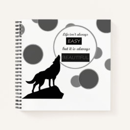 Inspirerend spiraalvormige schetsboek notitieboek