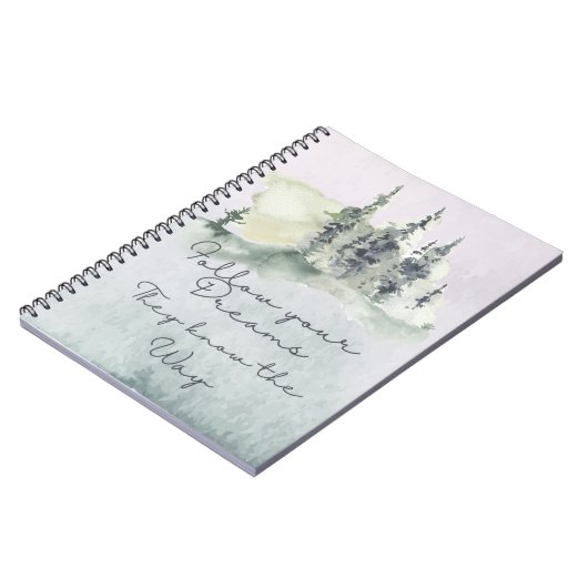 Inspirerend spiral notebook - Journal Notitieboek (Linkerzijde)