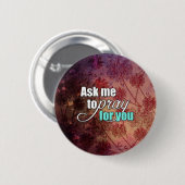 Inspirerend Spiritueel Christelijk gebed Ronde Button 5,7 Cm (Voorkant /achterkant)