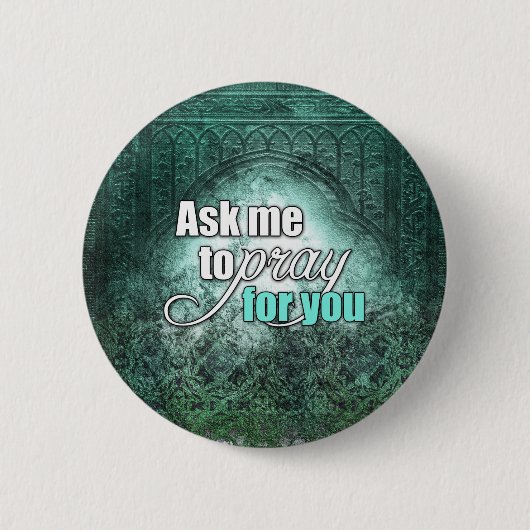Inspirerend Spiritueel Christelijk gebed Ronde Button 5,7 Cm (Voorkant)