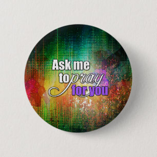 Inspirerend Spiritueel Christelijk gebed Ronde Button 5,7 Cm