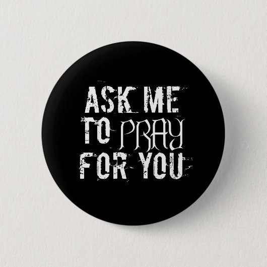 Inspirerend Spiritueel Christelijk gebed Ronde Button 5,7 Cm (Voorkant)