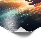 Inspirerend Spiritueel ontwaken Foto Afdruk (Hoek)