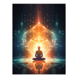 Inspirerend Spiritueel ontwaken Foto Afdruk