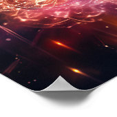 Inspirerend Spiritueel ontwaken Poster (Hoek)