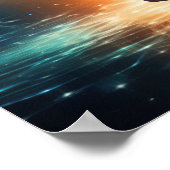 Inspirerend Spiritueel ontwaken Poster (Hoek)