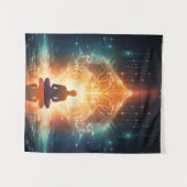 Inspirerend Spiritueel ontwaken Wandkleed (Voorkant (horizontaal))