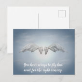 Inspirerend spirituele angel Post-kaarten Briefkaart (Voorkant / Achterkant)