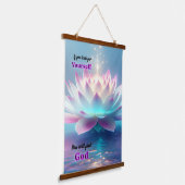 Inspirerend Spirituele God Quote Wall Art Hangend Wandkleed (Gebogen)