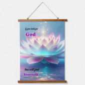 Inspirerend Spirituele God Quote Wall Art Hangend Wandkleed (Voorkant 2)