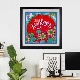Inspirerend Spread Kindness Klaslokaal Leraar Poster
