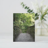 Inspirerend (Spreuken 3:6) Briefkaart (Staand voorkant)