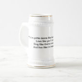 Inspirerend Stein Bierpul (Voorkant links)