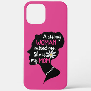 Inspirerend Sterke Vrouw Roze Moederdag Case-Mate iPhone Case