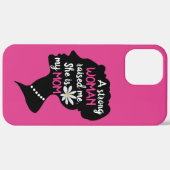 Inspirerend Sterke Vrouw Roze Moederdag Case-Mate iPhone Case (Achterkant (horizontaal))