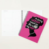 Inspirerend Sterke Vrouw Roze Moederdag Planner (Display)