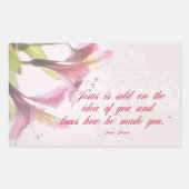 Inspirerend Sticker (Voorkant)