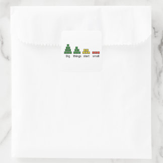 Inspirerend Sticker, label