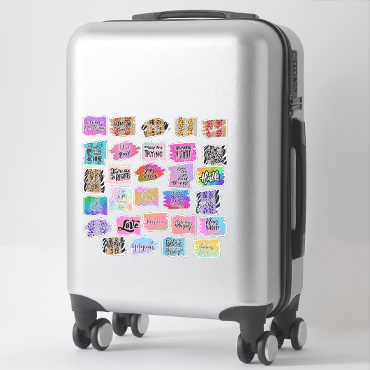 Inspirerend sticker pack (Koffer)