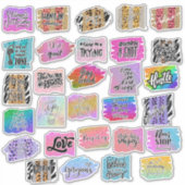 Inspirerend sticker pack (Voorkant)