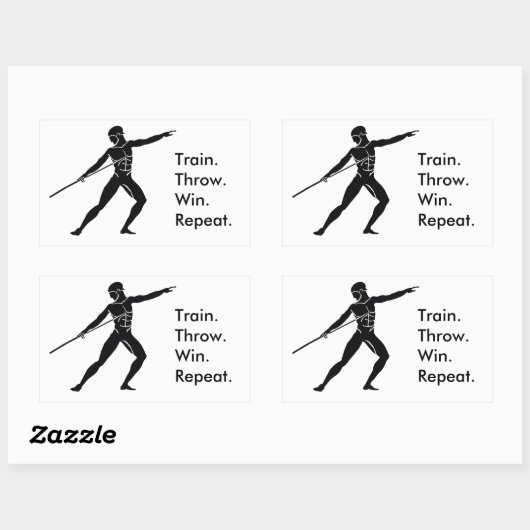 Inspirerend Stickers van de Athleense sport (Vel)