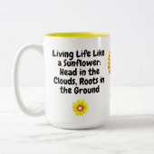 Inspirerend Sunflower Coffee Mok (enkele quotes) (Links)