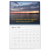 Inspirerend Sunrise Calendar Kalender (Feb 2027)