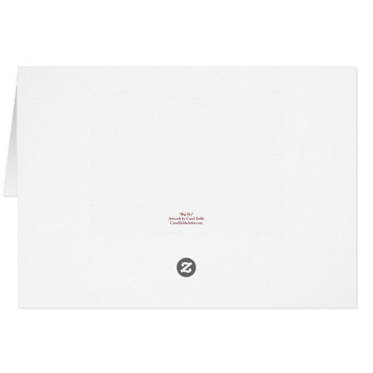 Inspirerend Sunrise Notecards (Achterkant Horizontaal)