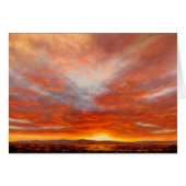 Inspirerend Sunrise Notecards (Voorkant Horizontaal)