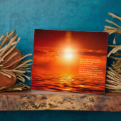 Inspirerend Sunset Oranje Golden Sky Zee Gold Fotoplaat (Zijkant)