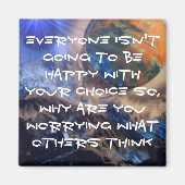 Inspirerend SUPERNOVA VIRTUE GALAXY Quotes Magneet (Voorkant)