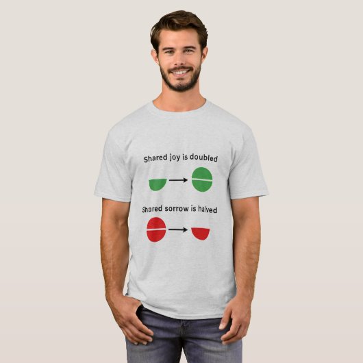 Inspirerend T-shirt (Voorkant volledig)