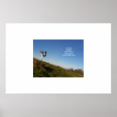 Inspirerend taekwondo-poster voor kinderen poster (Voorkant)