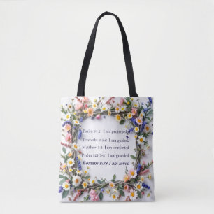 Inspirerend Tas met kleurrijke bloemen